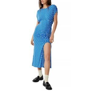 Free People Lakeside Blue Heart Midi Dress NWT